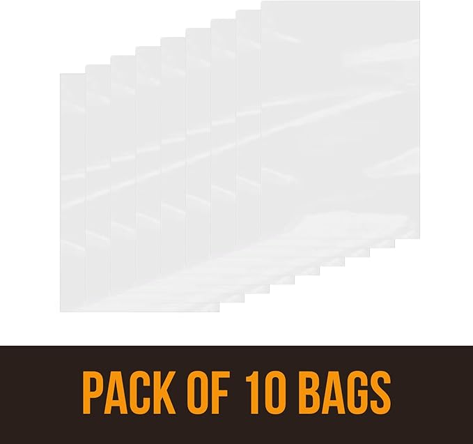 Extra Large Clear Plastic Bags 48 x 60 inches