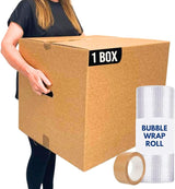Extra Large Moving Boxes 55 x 46 x 46 cm Including Packing Set