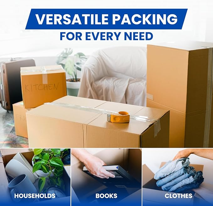 Extra Large Moving Boxes 55 x 46 x 46 cm Including Packing Set