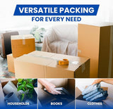 Extra Large Moving Boxes 55 x 46 x 46 cm Including Packing Set